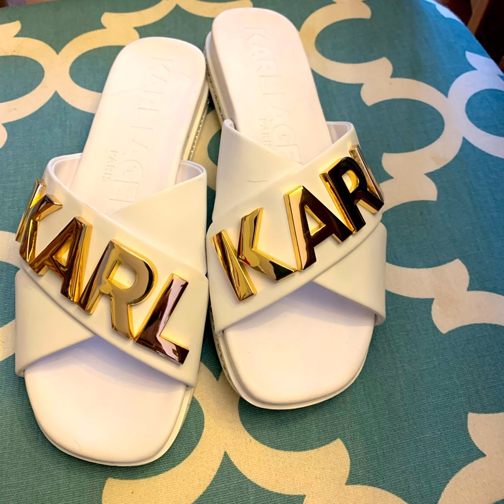 Karl Lagerfeld slides